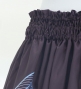 Hula Blouse & Pa'u Set-Up with Hawaiian Leaf Print / Luxury Collection / Dark Purple / J3311dpu