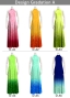 [Gradation]Custom American Armhole Long Dress/ Design-Gradation / JC1-gradation-D