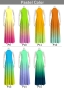 [Gradation]Custom American Armhole Long Dress/ Pastel Color Gradation / JC1-gradation-P