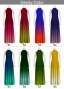 [Gradation]Custom American Armhole Long Dress/ Smoky Color Gradation / JC1-gradation-S