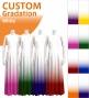 [Gradation]Custom American Armhole Long Dress/ White Color Gradation / JC1-gradation-W