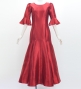 Custom Frilled Sleeve Long Dress / JC100-pattern