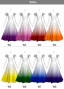 [Gradation]Custom Long Dress With 3gather Frill Puff Sleeves/ White Color Gradation / JC107-gradation-W