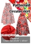Custom Long circular skirt / JC115-pattern