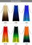 [Gradation]Custom Long Koshibo Dress/ Basic Gradation / JC122-gradation-B