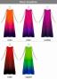 [Gradation]Custom Long Koshibo Dress/ Basic Gradation / JC122-gradation-B