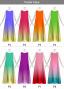 [Gradation]Custom Long Koshibo Dress/ Pastel Color Gradation / JC122-gradation-P