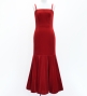 Custom Long Multi Way Dress with Velvet & Koshibo/ JC130-mix