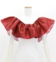 Custom Multi-way Frill Blouse with Shantung / JC139-solid