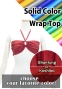 Custom Multi-way Wrap Top with Shantung or Koshibo / JC140-solid