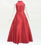 Custom American Armhole long dress with Shantung / JC145-pattern