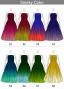 [Gradation]Custom Midi Dress/ Smoky Color Gradation / JC2-gradation-S