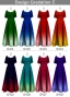 [Gradation]Custom Frill Sleeve Long Dress/ Design-Gradation / JC22-gradation-D