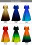 [Gradation]Custom Cape Long Dress / Basic Gradation / JC24-gradation-B
