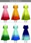 [Gradation]Custom Cape Long Dress/ Design-Gradation / JC24-gradation-D