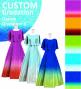 [Gradation]Custom Cape Long Dress/ Design-Gradation / JC24-gradation-D
