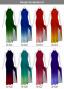 [Gradation]Custom Long Slit Dress with Velvet/ Design-Gradation / JC29-gradation-D