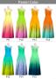 [Gradation]Custom One Shoulder Velvet Dress/ Pastel Color Gradation / JC3-gradation-P