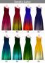 [Gradation]Custom One Shoulder Velvet Dress/ Smoky Color Gradation / JC3-gradation-S