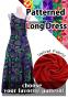 Custom One Shoulder Velvet Dress / JC3-pattern