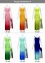 [Gradation]Custom Long Slit Dress with Velvet/ Design-Gradation / JC30-gradation-D