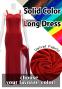 Custom Long Slit Dress with Velvet / JC30-solid