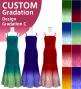 [Gradation]Custom Long Velvet Dress/ Design-Gradation / JC31-gradation-D
