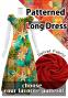 Custom Long Off Shoulder Dress  / JC37-pattern