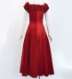 Custom Long Off Shoulder Dress  / JC37-solid