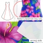Kids Custom Long Velvet Dress / JCp13-pattern