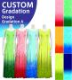 [Gradation]Custom Long Velvet Dress/ Design-Gradation / JC4-gradation-D