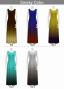 [Gradation]Custom Long Velvet Dress/ Smoky Color Gradation / JC4-gradation-S