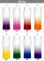[Gradation]Custom Long Velvet Dress/ White Color Gradation / JC4-gradation-W