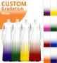 [Gradation]Custom Long Velvet Dress/ White Color Gradation / JC4-gradation-W