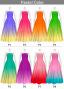 [Gradation]Custom Long Dress / Pastel Color Gradation / JC5-gradation-P