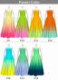 [Gradation]Custom Long Dress / Pastel Color Gradation / JC5-gradation-P