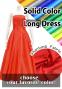 Custom Long Dress / JC5-solid