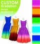 [Gradation]Custom Midi Dress/ Design-Gradation / JC50-gradation-D