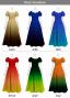 [Gradation]Custom Midi Dress/ Basic Gradation / JC53-gradation-B