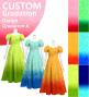 [Gradation]Custom Midi Dress/ Design-Gradation / JC53-gradation-D