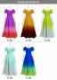 [Gradation]Custom Midi Dress/ Design-Gradation / JC53-gradation-D