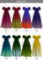 [Gradation]Custom Midi Dress/ Smoky Color Gradation / JC53-gradation-S