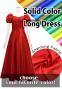 Custom Long Dress / JC53-solid
