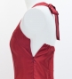 Custom Midi Halterneck Dress  / JC57-solid