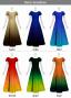 [Gradation]Custom Double Flare Sleeves Long Dress/ Basic Gradation / JC59-gradation-B