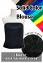 Custom Blouse with Velvet / JC6-solid