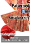 Custom Midi Circular Skirt/ JC73-pattern