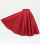 Kids Custom Midi Shantung Circular Skirt / JCp67-pattern