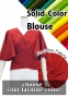 Custom Wrap Blouse with Koshibo / JC80-solid