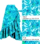 Custom Wrap Skirt / JC93-mix